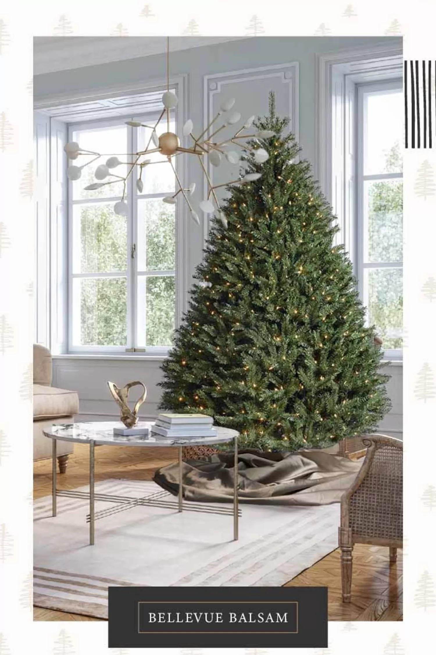 Fashion Treetime 7.5' Bellevue Balsam Tree - ColorChange LED
