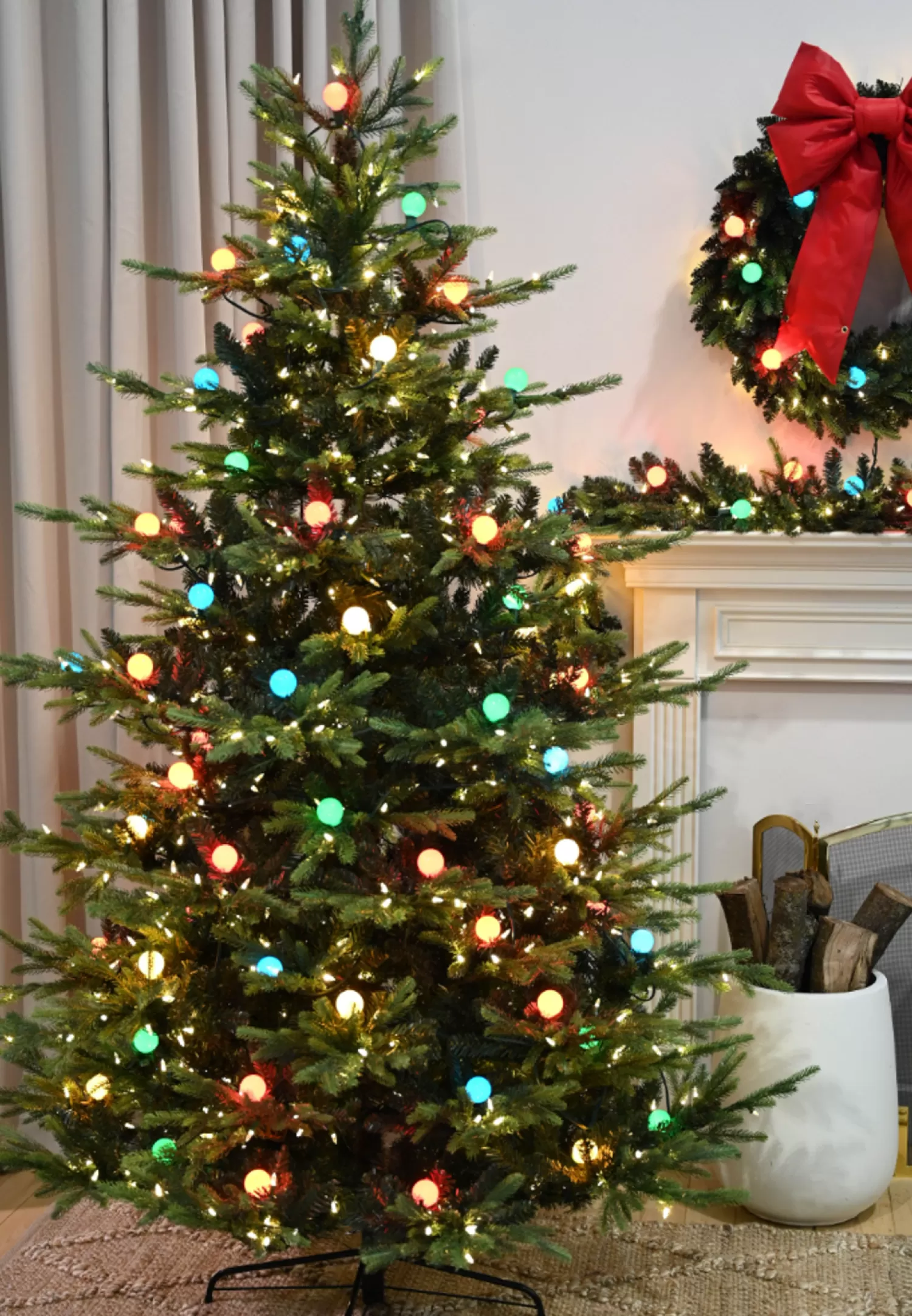 Best Sale Treetime 7.5' New Haven Fir W/PP Tree - ColorChange LED