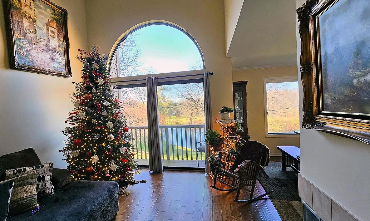 Shop Treetime 9' Geneva Fir Tree - ColorChange LED