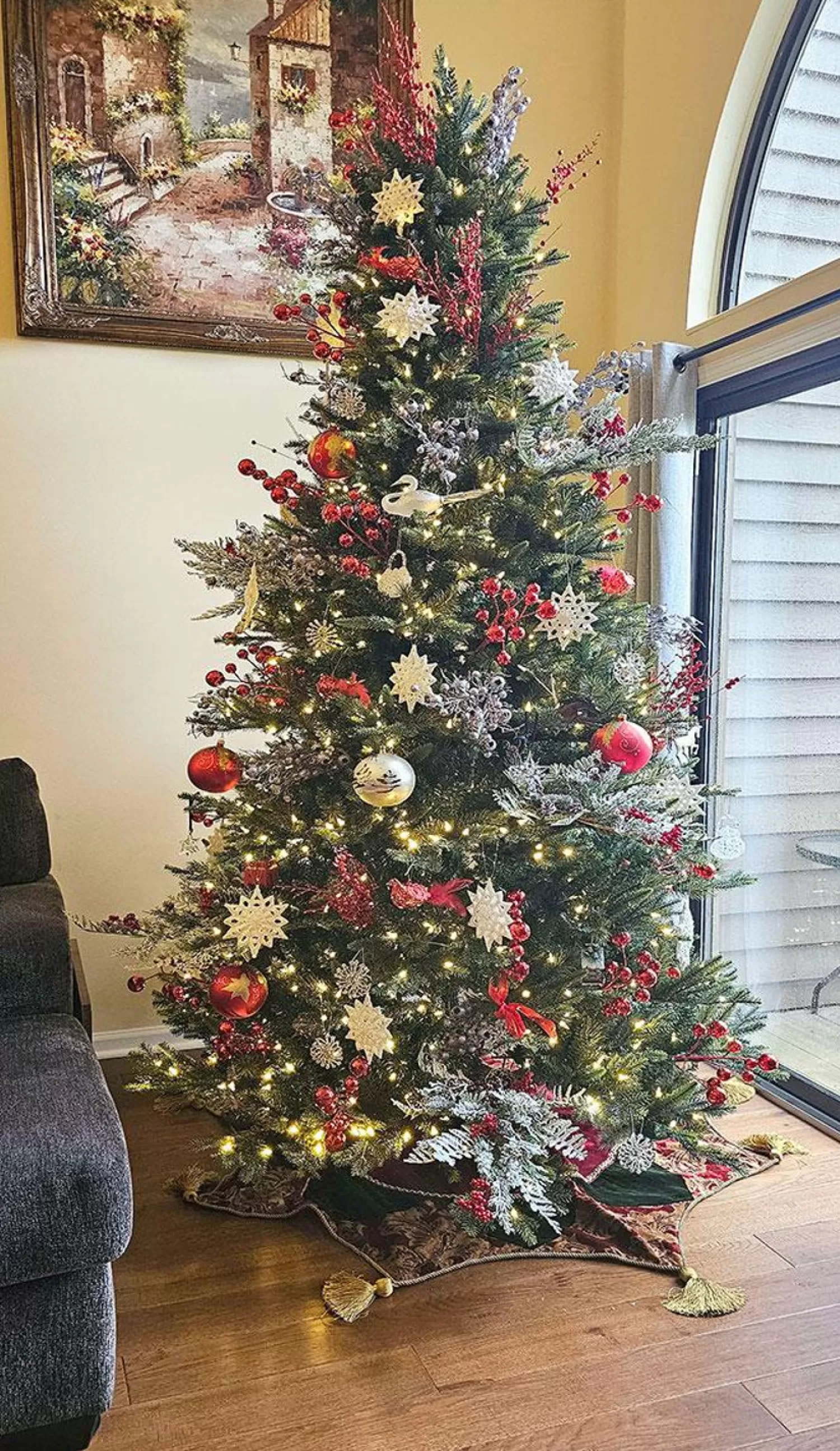 Shop Treetime 9' Geneva Fir Tree - ColorChange LED