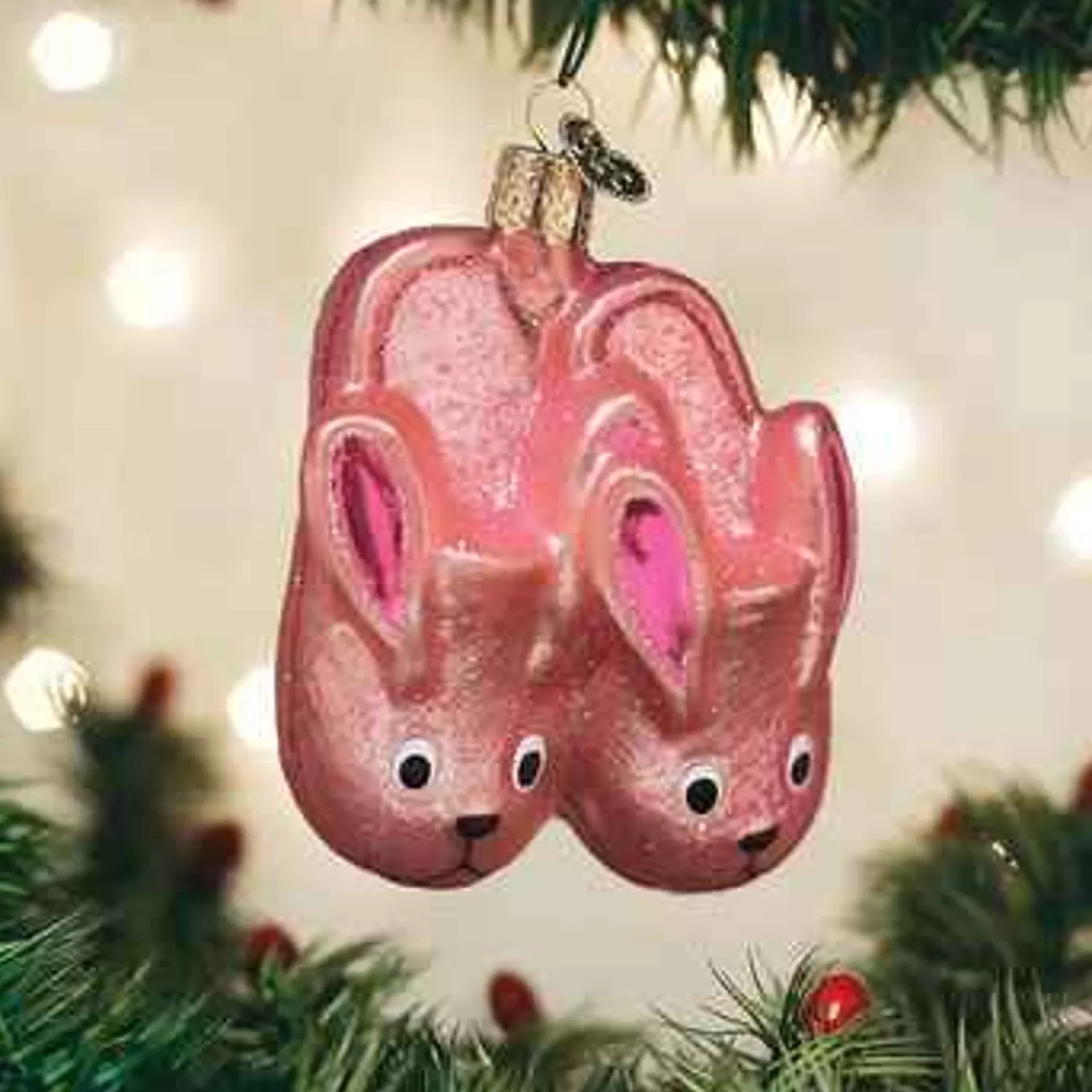 Shop Treetime Bunny Slippers Ornament