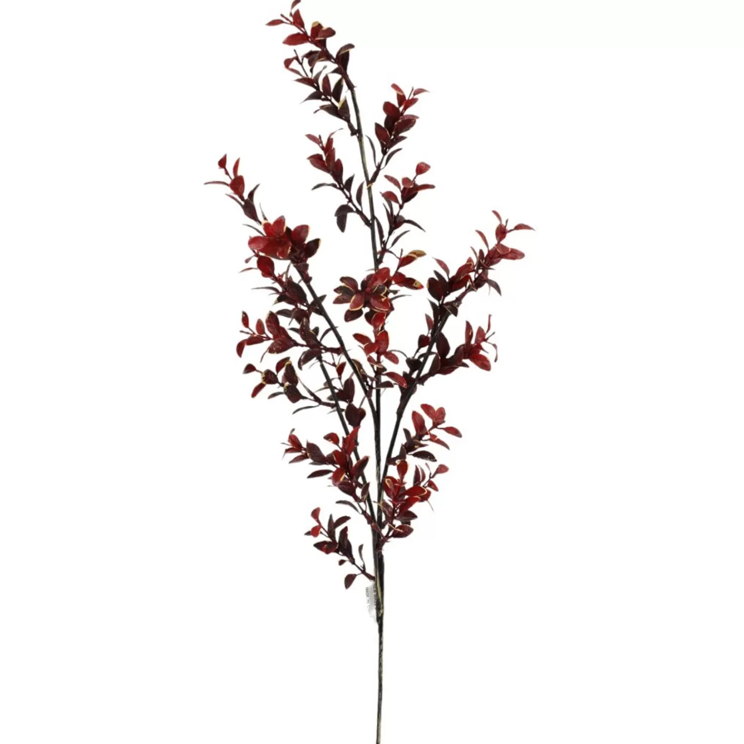New Treetime Burgandy Boxwood Spray 32"