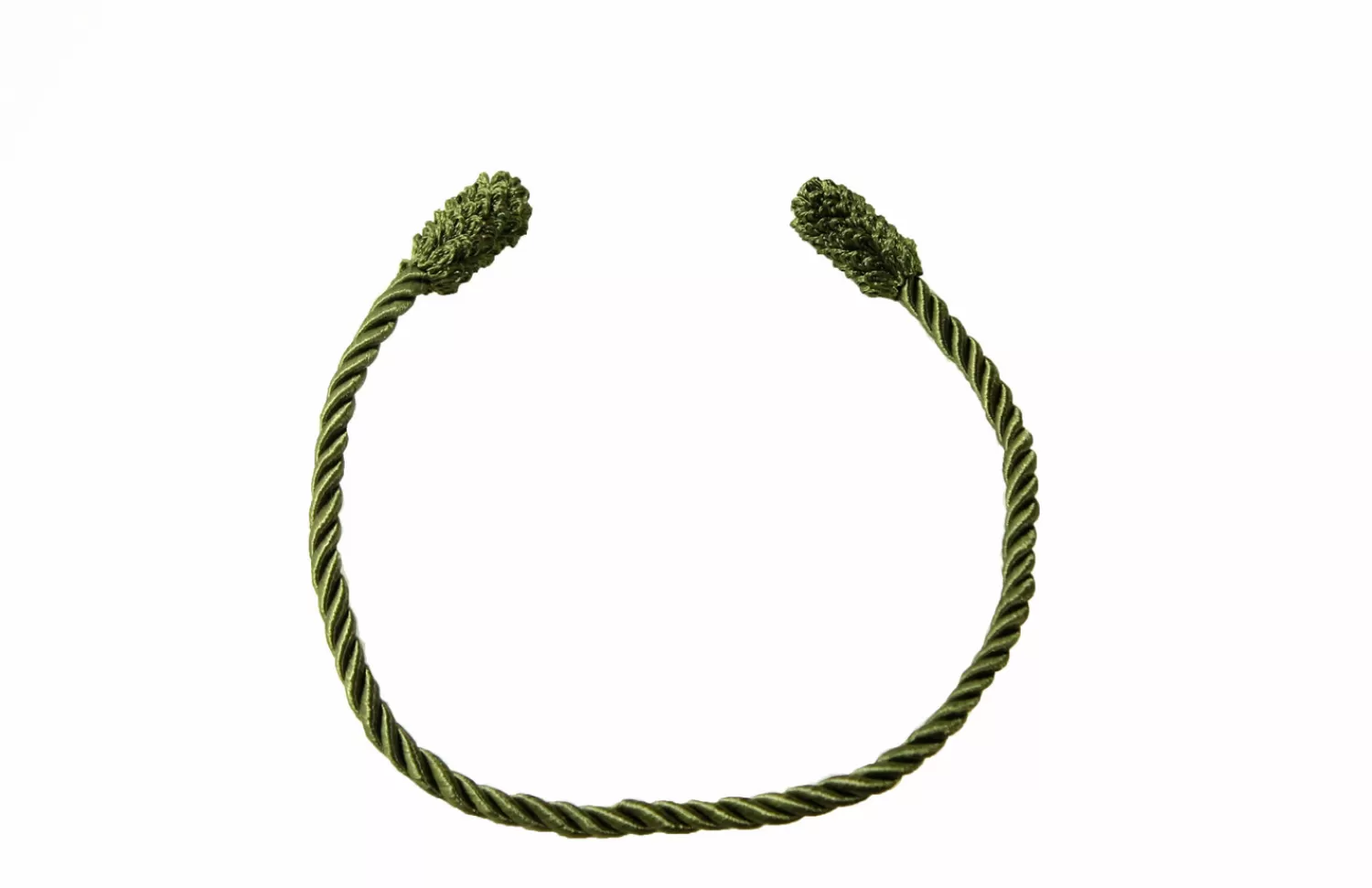 Outlet Treetime Deco Garland Twist Ties - Olive Green 6 Pack