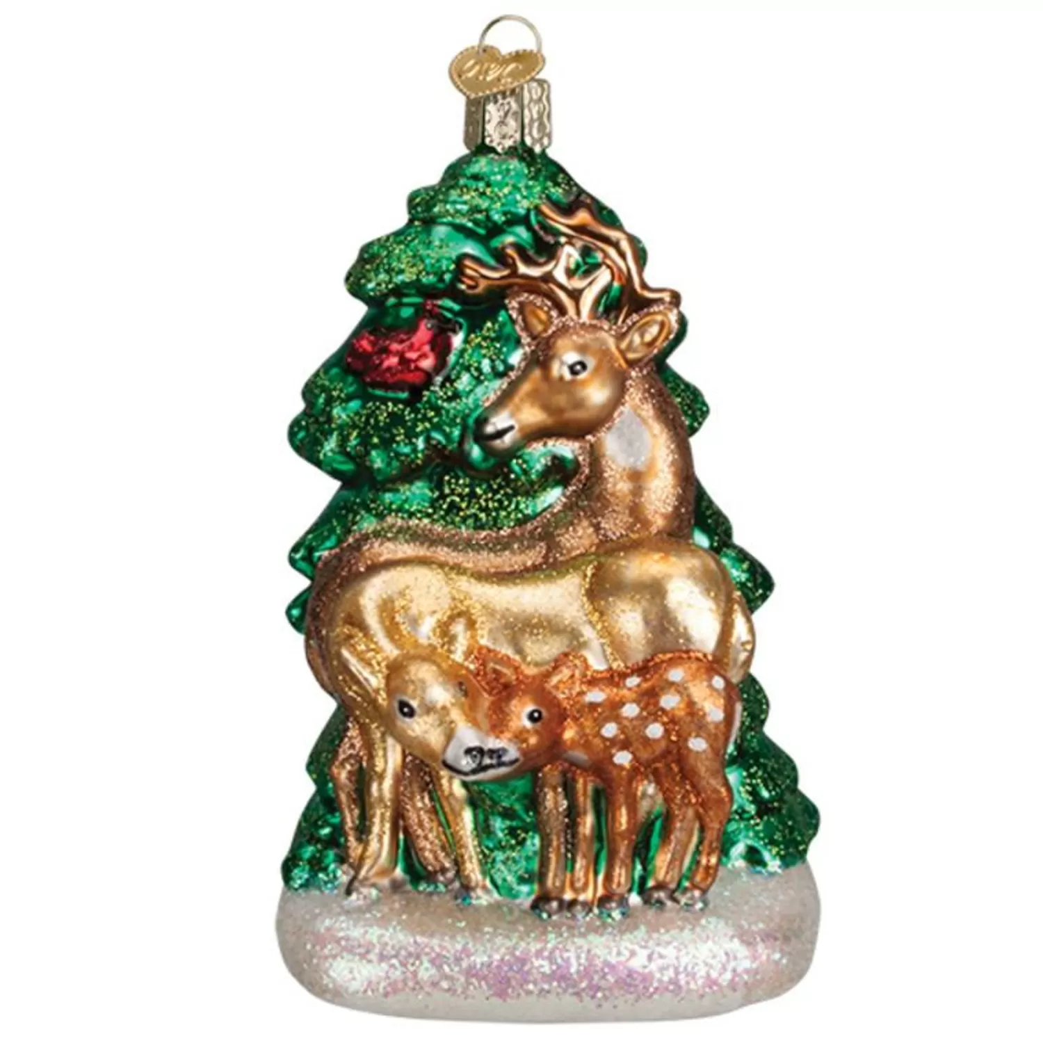 Shop Treetime Deer Family Ornament
