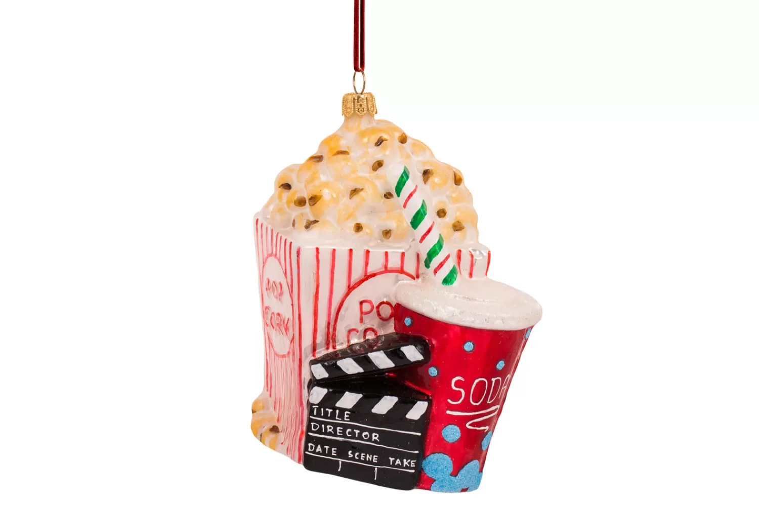 Discount Treetime Huras Family Popcorn And Soda Ornament