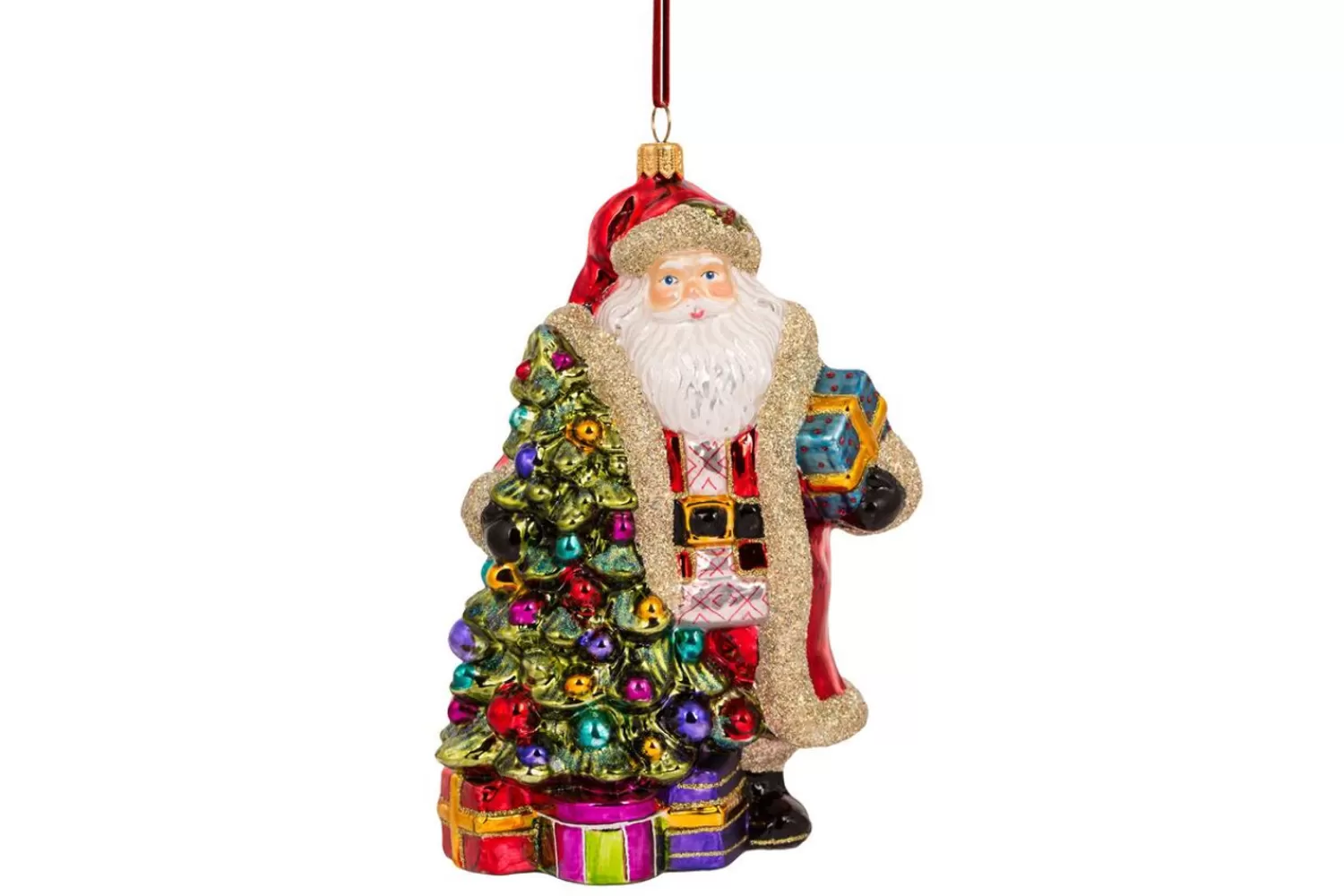 Discount Treetime Huras Family Santa Looks Best By The Tree Ornament