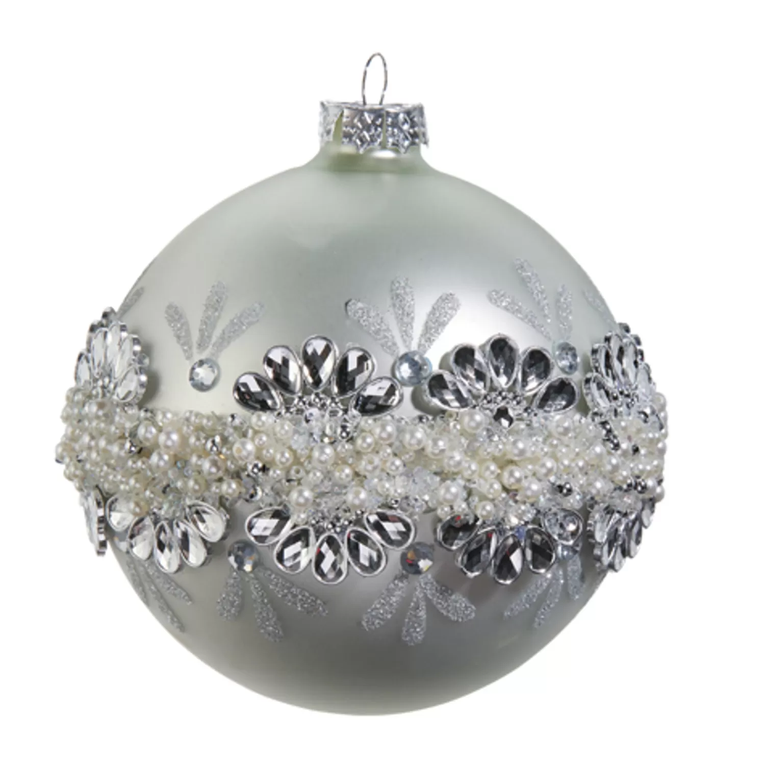 Cheap Treetime Jeweled Ball Ornament 5"