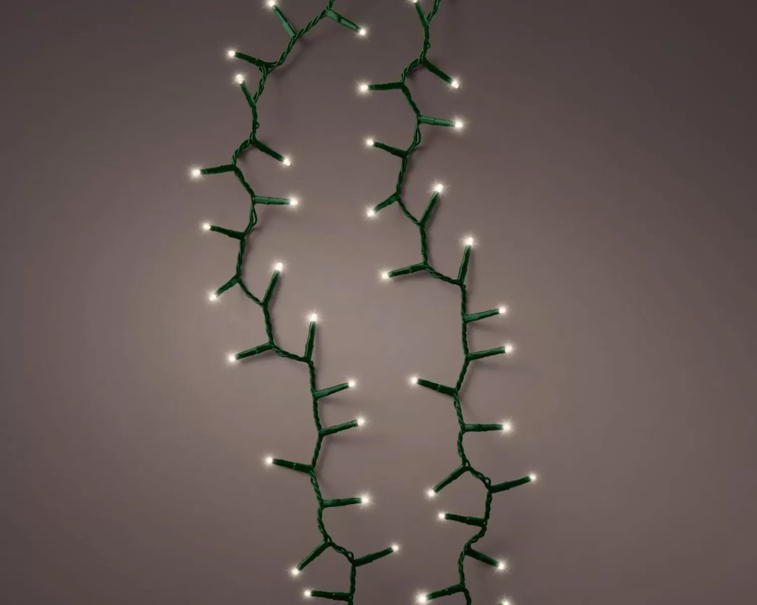 Cheap Treetime LED Warm White 74ft. Compact Light Set With Green Wire