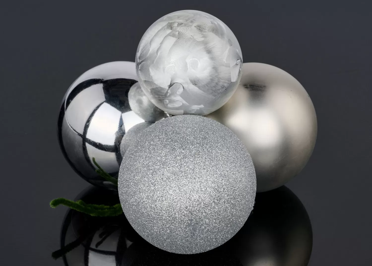 Shop Treetime Silver Ball Cluster 4"/3"