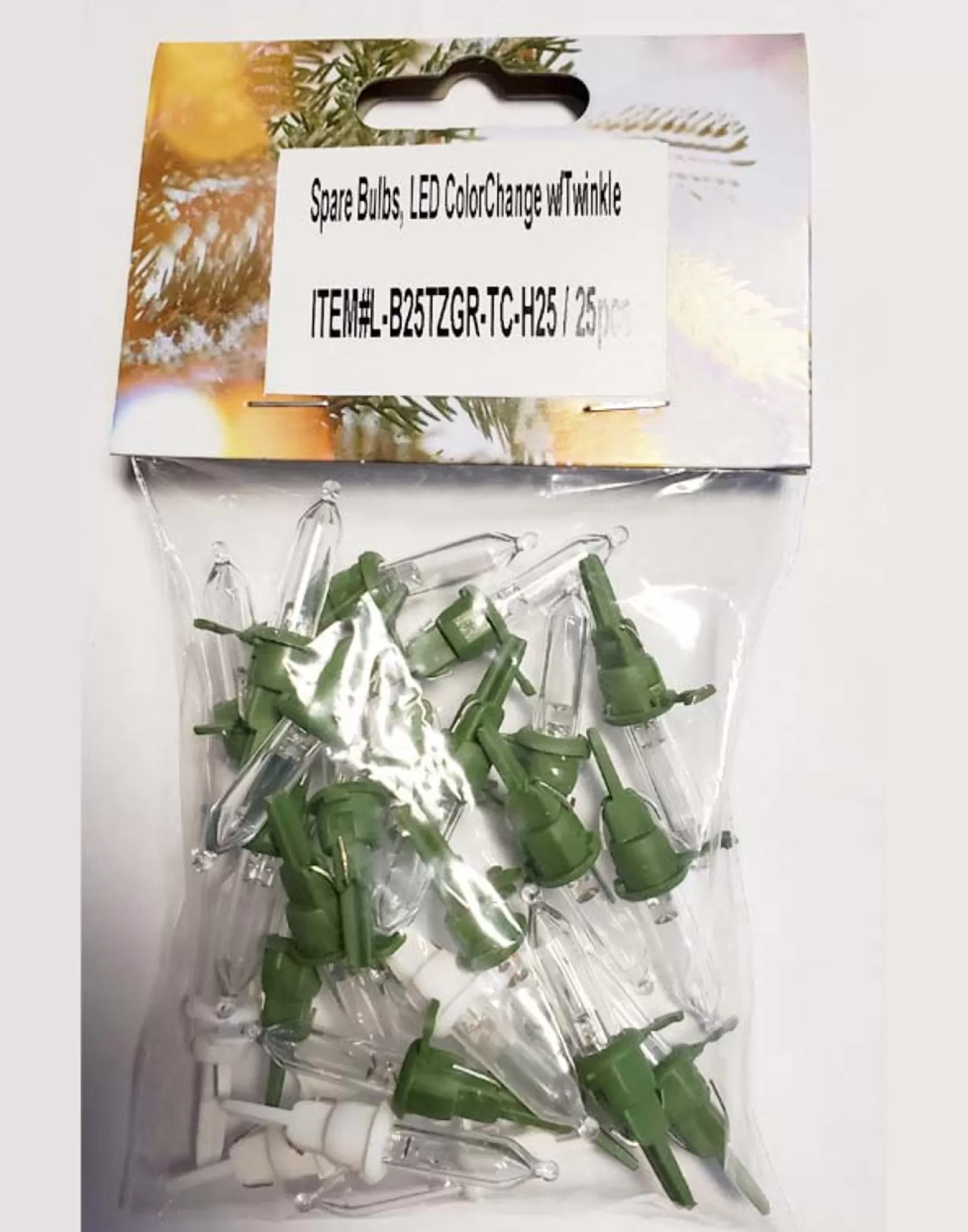 Flash Sale Treetime Spare Bulbs, LED ColorChange W/Twinkle, 25pcs