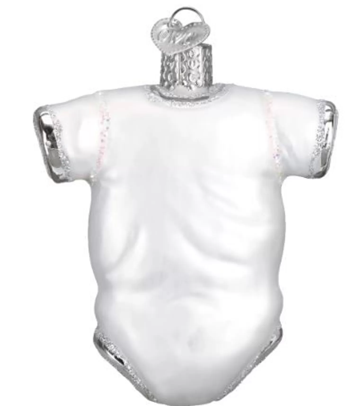 Shop Treetime White Baby Onesie Ornament